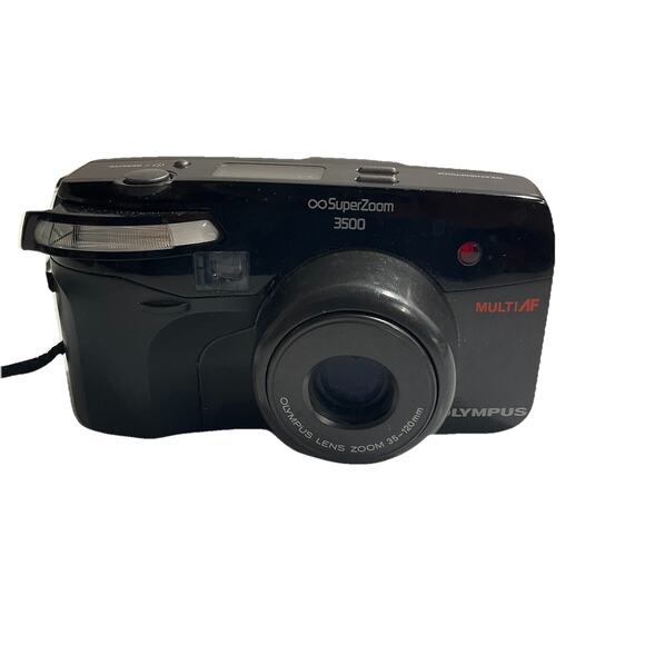 Olympus Infinity SuperZoom 3500 DLX 35mm Film Camera Tested Works - Picture 1 of 5